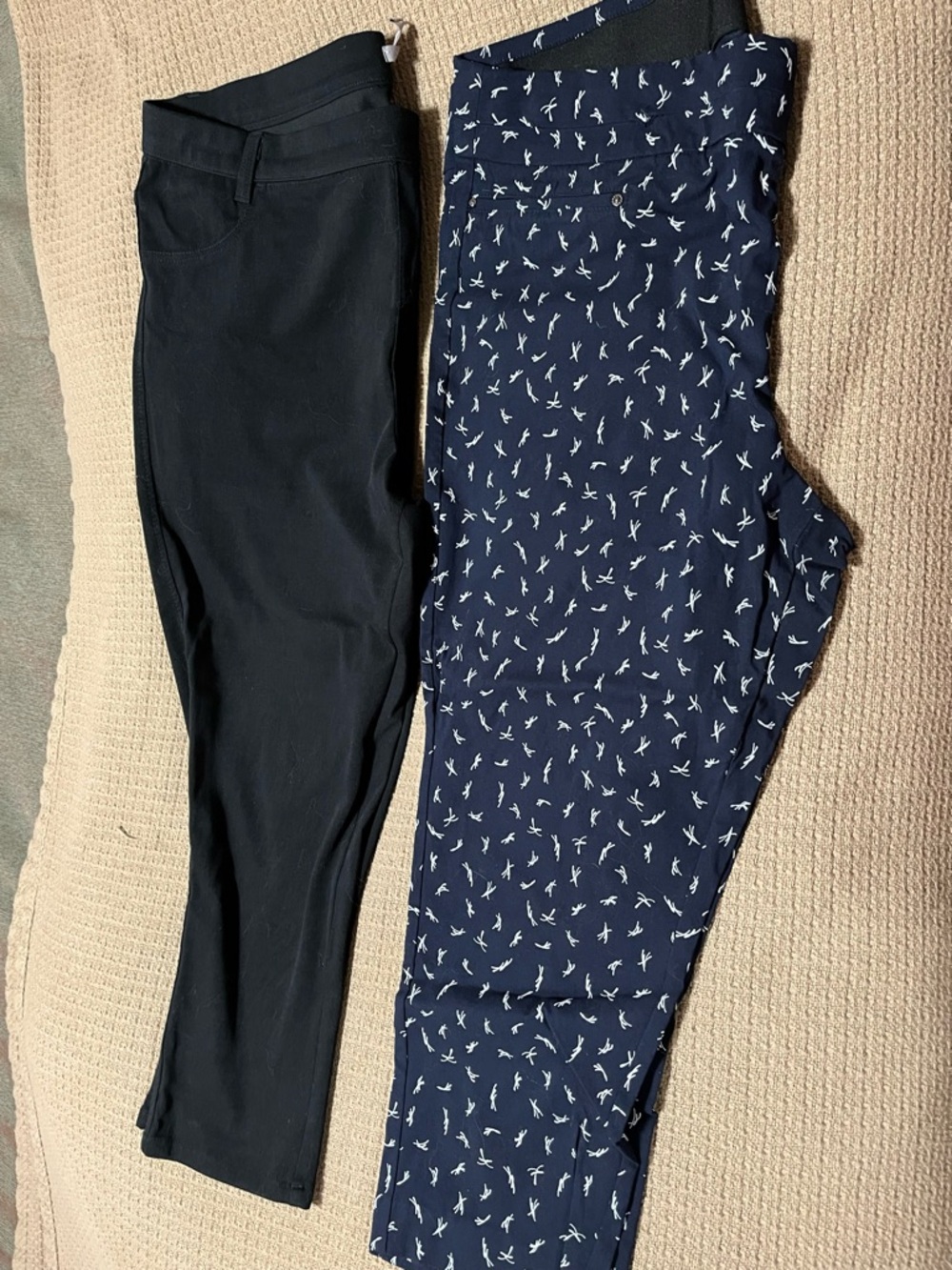 2 pairs Women’s Maurices Ankle/Cropped Pants—Size 18